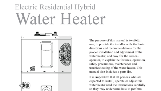 Hybrid Electric Use & Care Manual