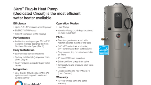 Plug-in Spec Sheet