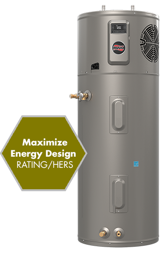 RUUD HYBRID BUILDER ELECTRIC WATER HEATER